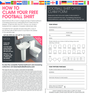 Twyford Football Shirt Claim Form