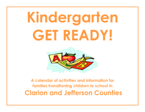 Kindergarten Transition Calendar