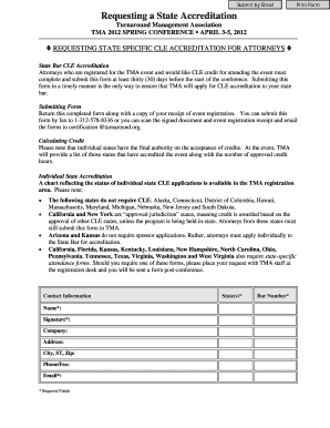 State CLE Accreditation Request Form