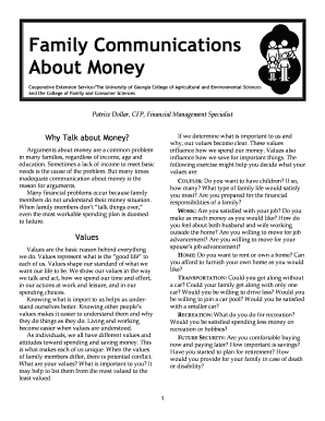 Family Money Talk Guide