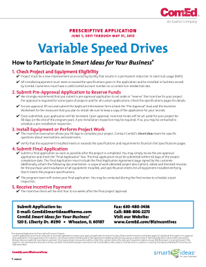 ComEd Smart Ideas Prescriptive Application