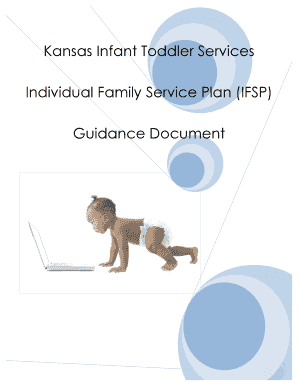 Kansas Infant Toddler Services Individual Family Service Plan (IFSP ... - www2 ku