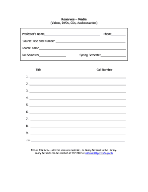 Form preview