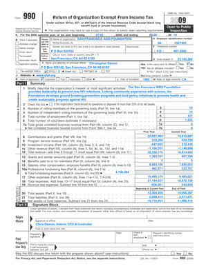 Form 990 Return of Organization Exempt From Income Tax