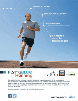 Formulaire d'abonnement Runner's World