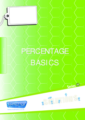 Percentage Basics Worksheet