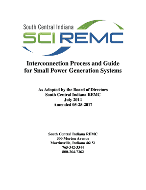 Interconnection Process and Guide - South Central Indiana REMC