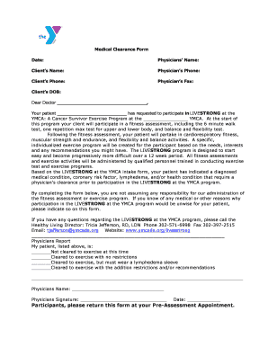 LIVESTRONG at the YMCA Medical Clearance Form updated 10-6-16-7.doc