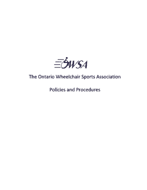 harassment policy - Ontario Wheelchair Sports Association