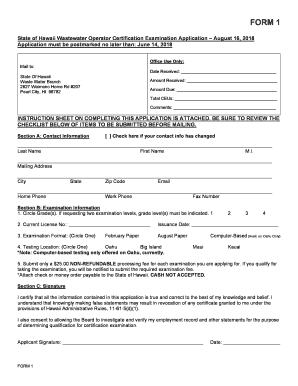 Form preview