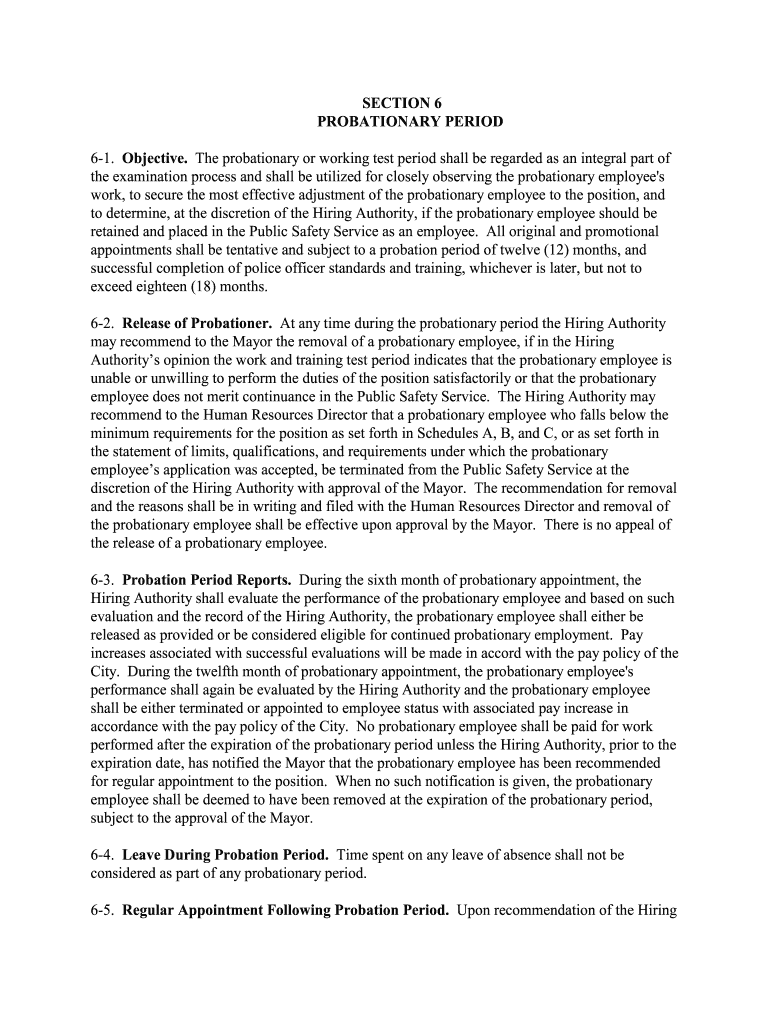 Fillable Online Civil Service Rules Kern County Fax Email Print pdfFiller