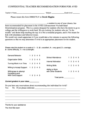 Form preview