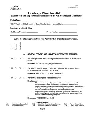Stormwater Requirements Checklist - City of Fremont