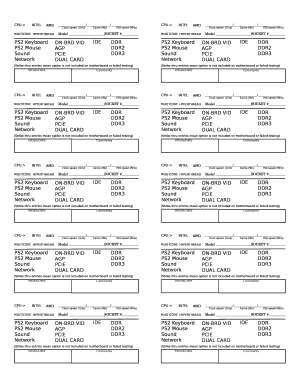 Form preview