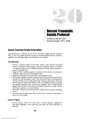 The Butterfly Hug Script.