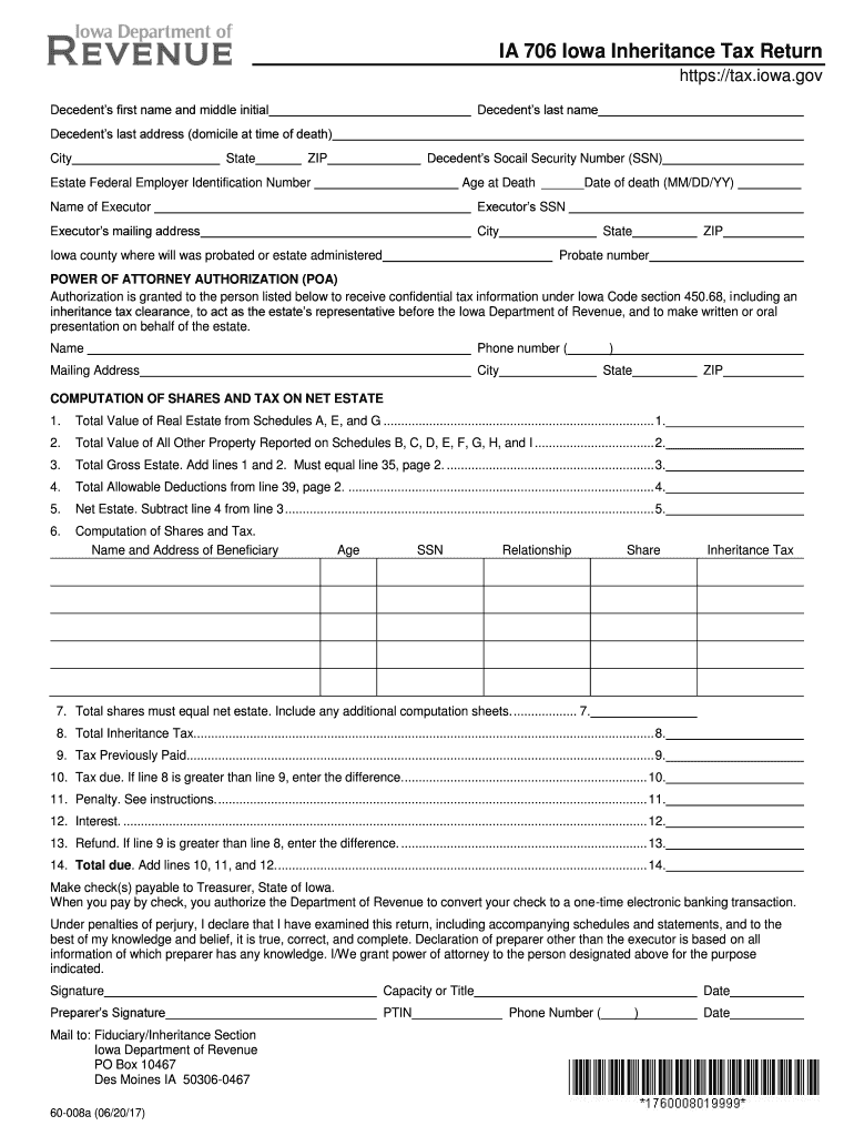 ia 706 2014 form Preview on Page 1.