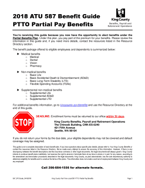 Transit ATU 587 Employee Benefits Guide - King County