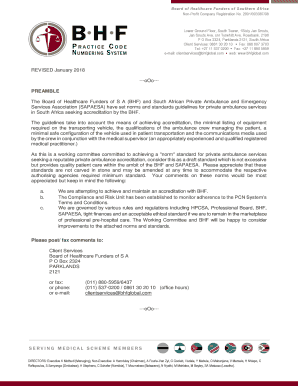 Ambulance Criteria for ILS - BHF