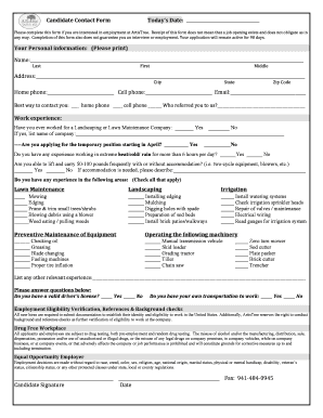 Form preview