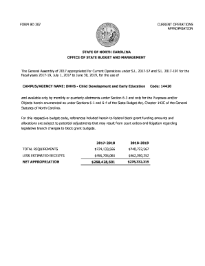 CAMPUS/AGENCY NAME: DHHS - Child Development and Early Education