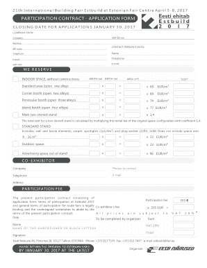 PARTICIPATION CONTRACT - Eesti Nitused