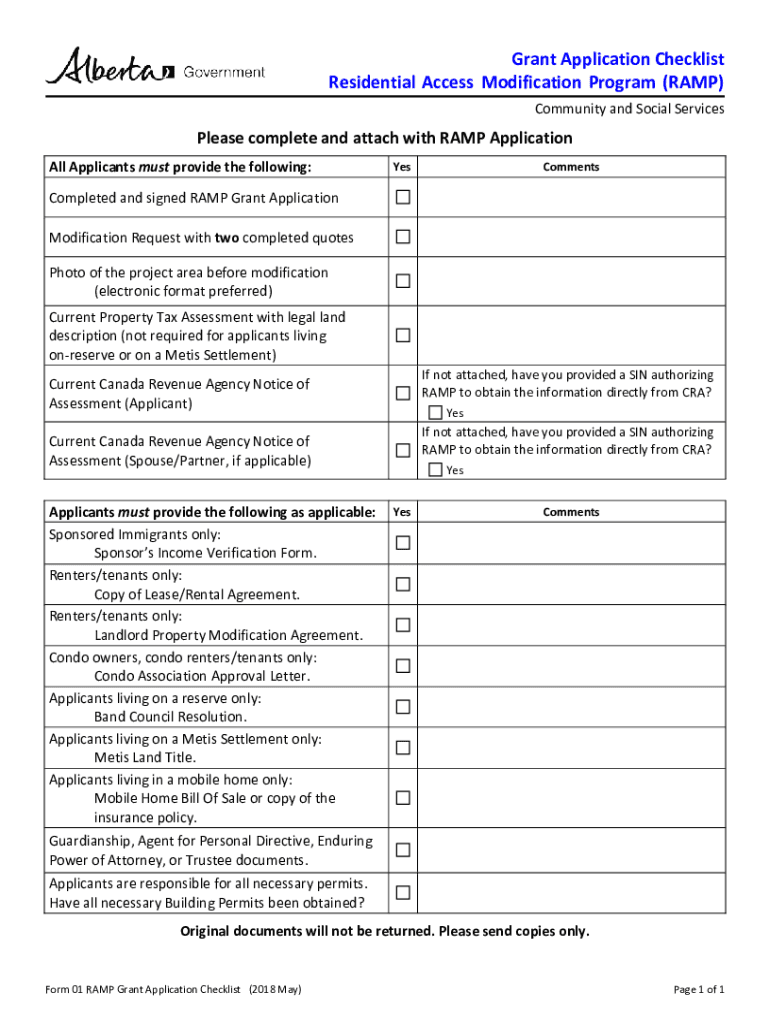 ramp application Preview on Page 1