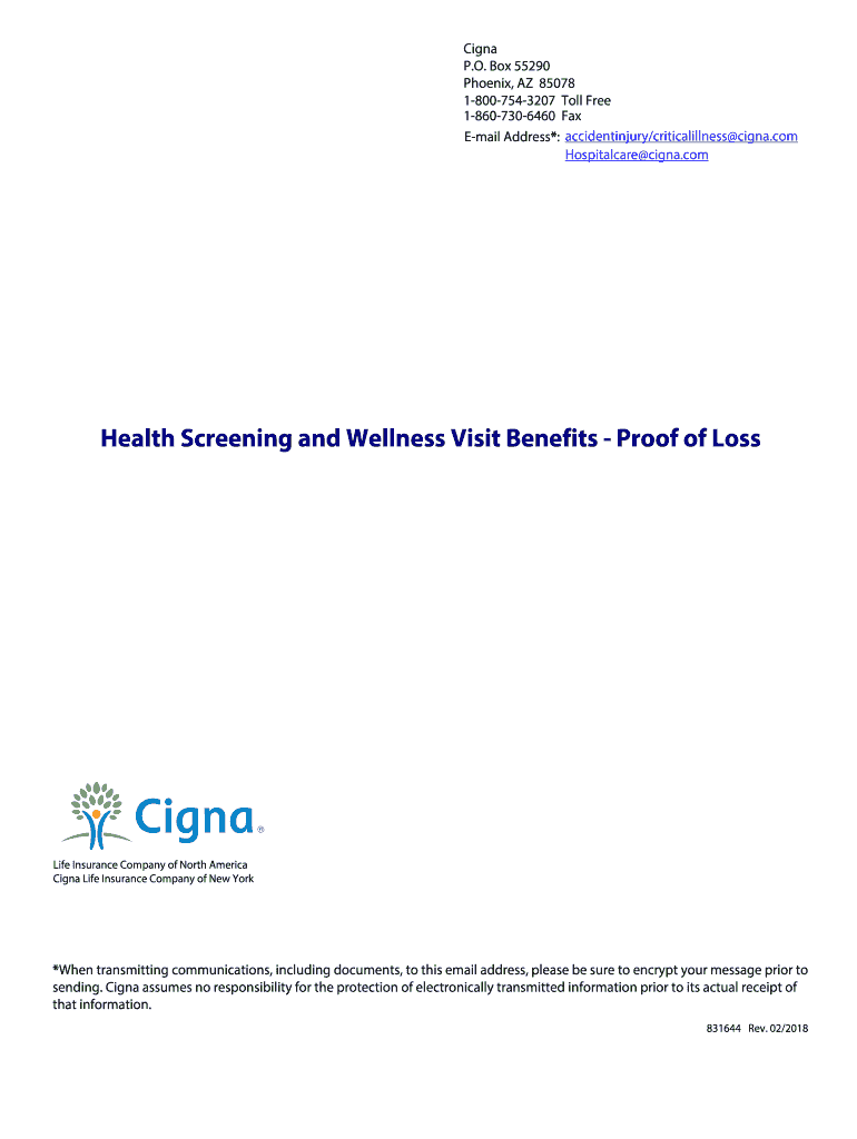 Biometric screening form for cigna byram healthcare change or cancel order
