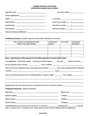 Form preview