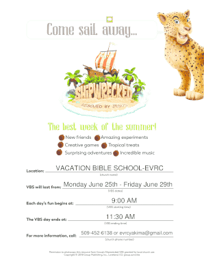 VBS Flyer