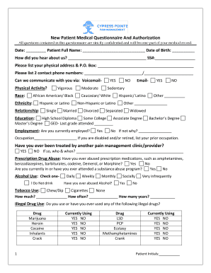 Form preview
