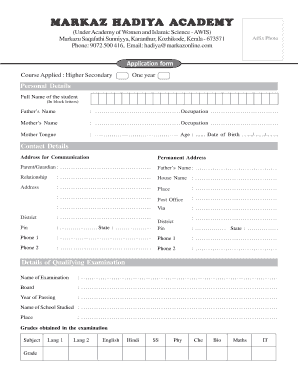 Form preview