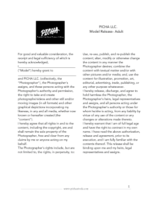 Model Release - Adult - PICHA LLC..docx