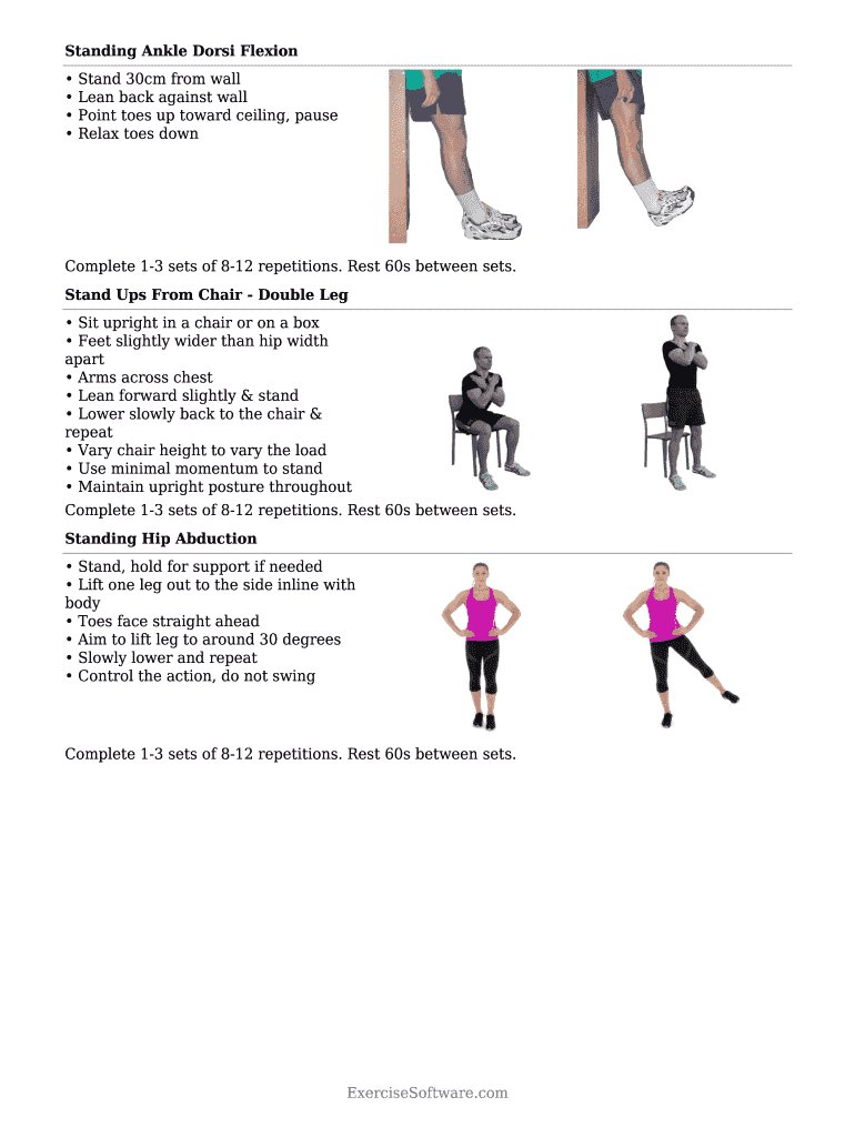 Fillable Online Fifth Metatarsal Fracture Exercises Summit Medical