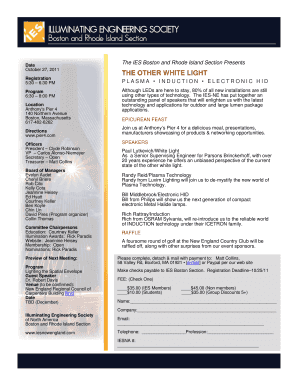 the other white light - IES Boston and Rhode Island