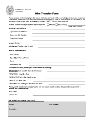 Fillable Online web1 msb Wire Transfer Form - McDonough School of ...