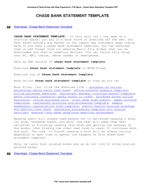 fillable online create fake bank statement template fill online