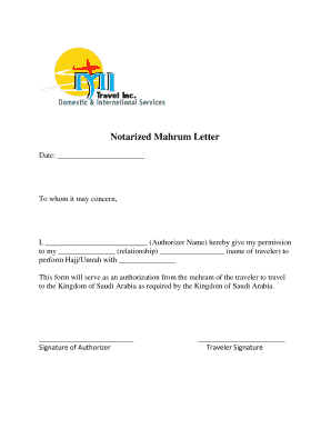 Notarized Mahrum Letter - M.I. TRAVE