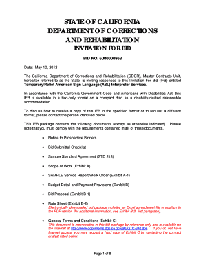 Fillable Online Temporary/Relief American Sign Language (ASL ...