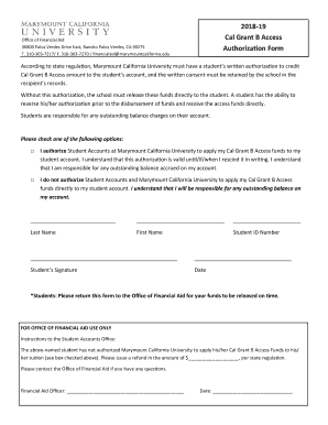 Fillable Online Cal Grant B Access Fax Email Print - pdfFiller