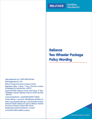 Download Insurance Proposal Form, Policy Wording, Brochures