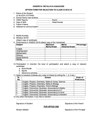 Form preview