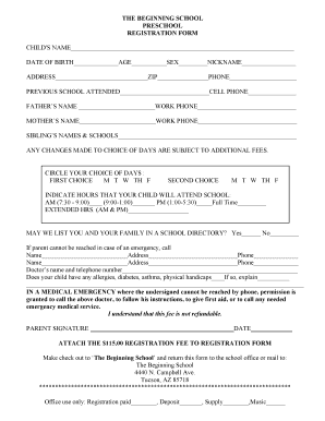 Form preview