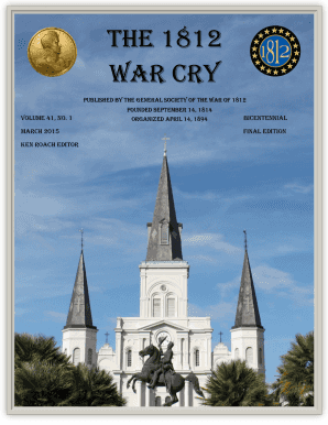 Published by the General Society of the War of 1812