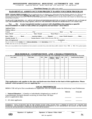 MISSISSIPPI REGIONAL HOUSING AUTHORITY NO. VIII