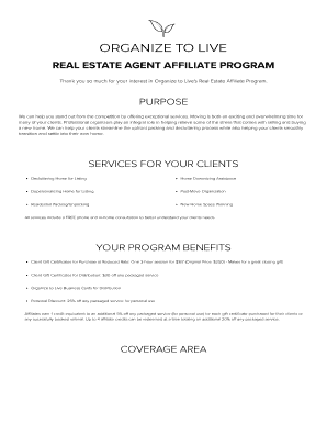 real estate agent affiliate program - Dubsado