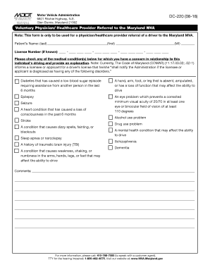 DC-220 (01-14) - MVA - Maryland.gov