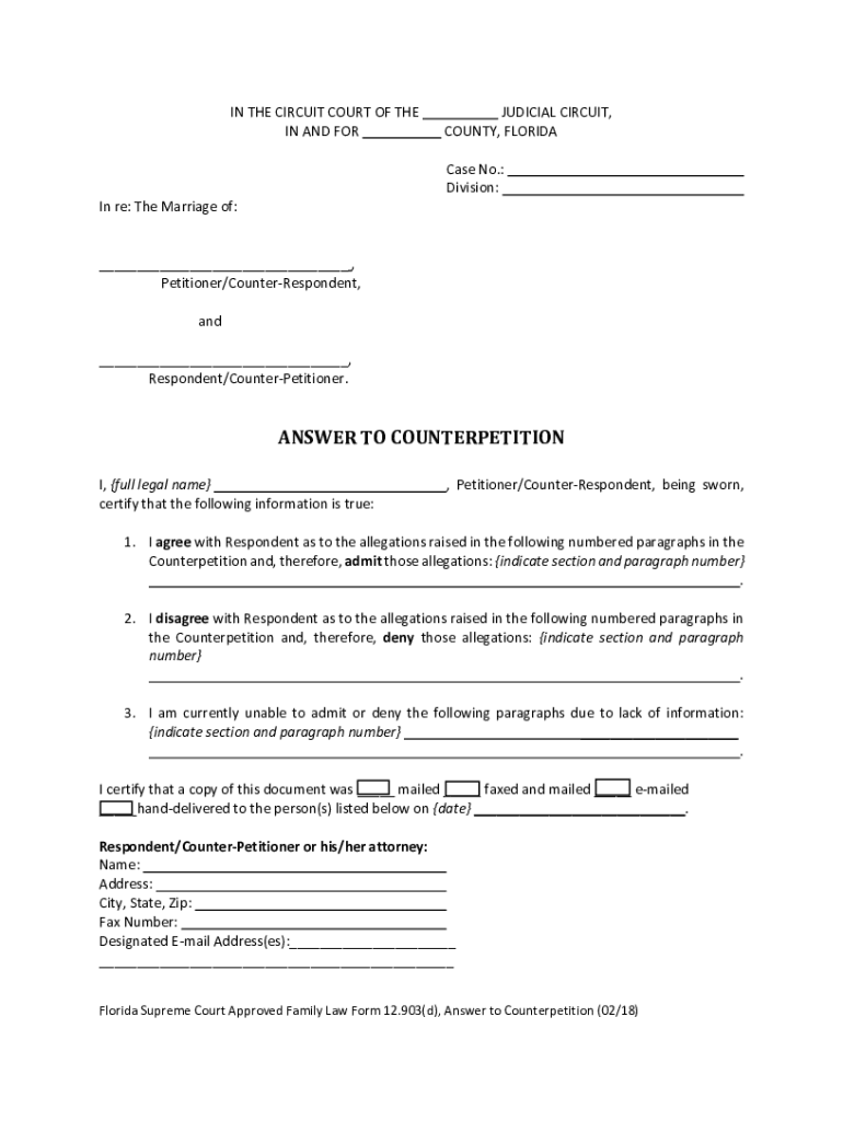 florida answer Preview on Page 1