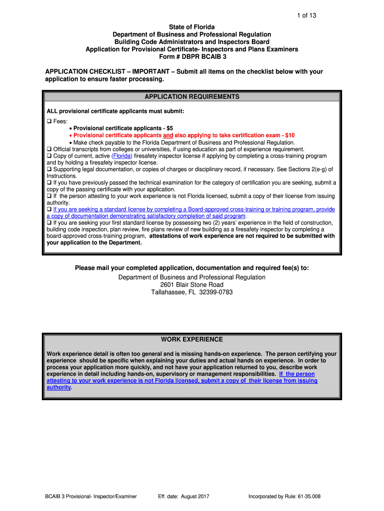 inspector examiner Preview on Page 1