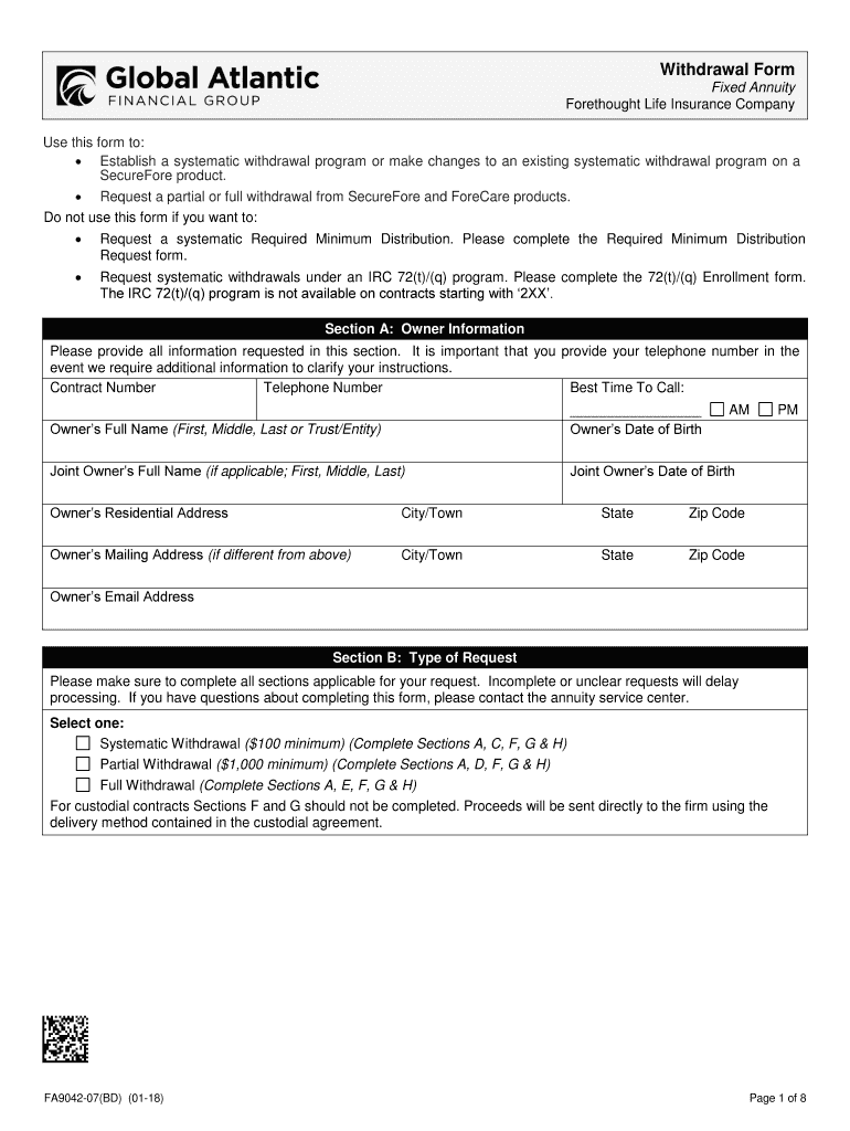 Global Atlantic Annuity Service Forms Login Pages Info