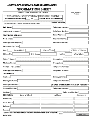 Form preview